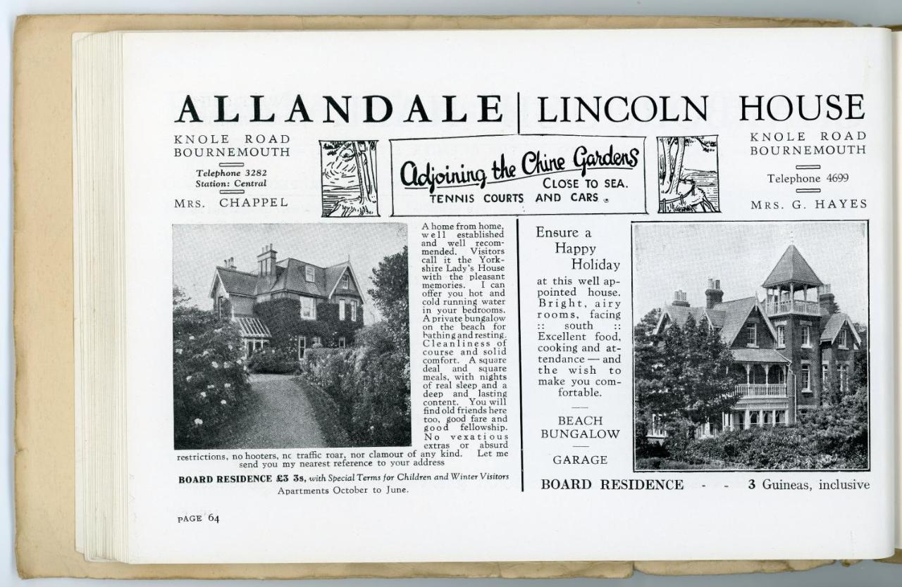 伯恩茅斯 Lincoln House酒店 外观 照片